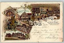 13627436 - 2000 Harburg Gasthaus zum goldenen Engel Kegelbahn Billard Gastraum