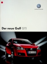 289771) VW Golf V GTI Prospekt