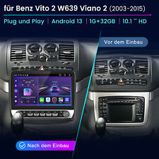 Carplay Android 14 Für Benz Vito Viano W639 2003-2015 Autoradio GPS Navi WIFI BT