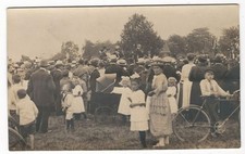 17/834 AK SITZENRODA TORGAU  FEIER 1926 HISTORISCHE KLEIDUNG KINDERWAGEN FAHRRAD