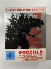 Godzilla Die Ultimative Collection 11 Discs  Metal Box Limited Edition Blu Ray