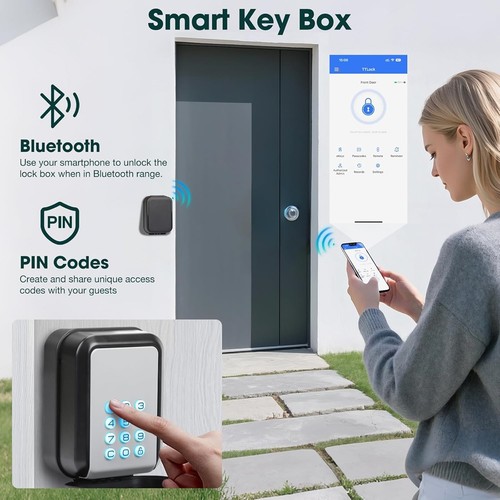 Key lock box - key,