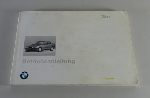 Betriebsanleitung bmw 3er - bmw, e36