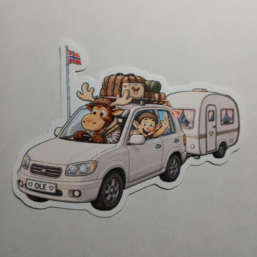 Aufkleber sticker ole - sticker, „ole