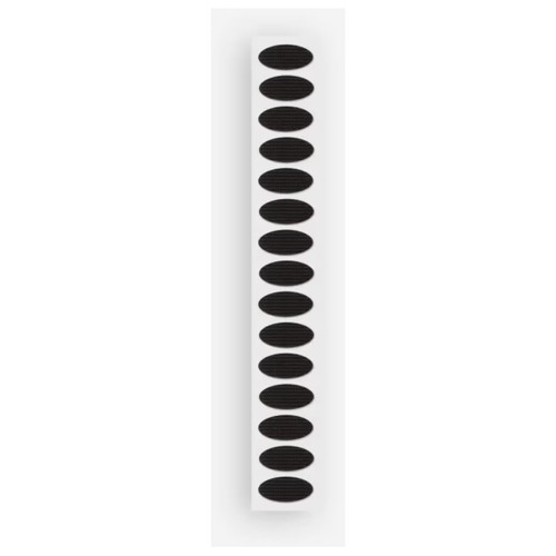 Met velcro elliptic stickers - velcro,