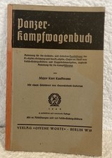 2 Weltkrieg Berlin 1942 Panzer Kampfwagen Buch Anleitung für Gefechtsausbildung