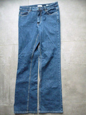 Marke C&A Damen Jeans Hose Gr. 38 blau Stretch Bootcut Topp  Neu o. Etikett