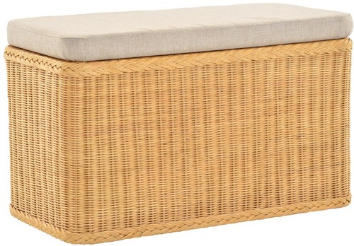 Rattan wäschetruhe - rattan,
