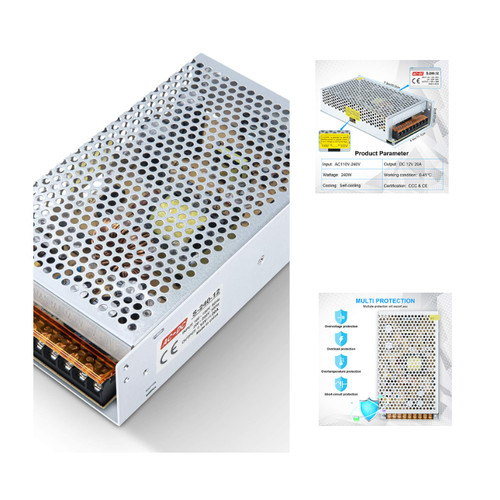 Schaltnetzteil 12v 20a 240w - schaltnetzteil,