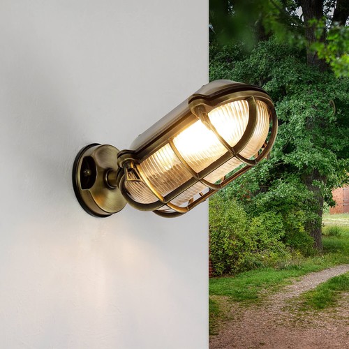 Wandleuchte außen hoflampe - wandleuchte,