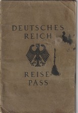 Reisepass deutsches reich - reisepass,