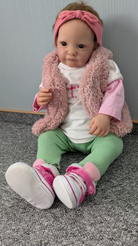 Rebornbaby mädchen neuwertig - rebornbaby-mädchen,