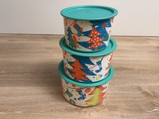 3er Set Tupperware Keksdosen |