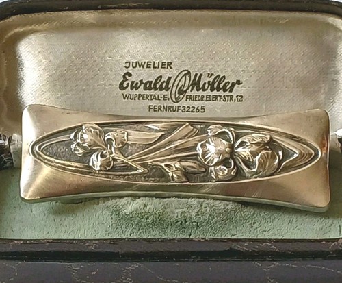 Jugendstil brosche aus - brosche,