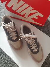 Nike WMNS AIR MAX 1 in Grau/Rosa, Gr 38,5 (24,5 Cm), Gebraucht