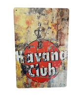 Blechschild Havana Club Ron De