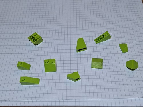 Lego dachsteine lime helles - lego,