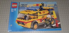 Nur Anleitung Gelocht! Ohne: Set Lego City Flughafenfeuerwehr (7891) Figuren OVP