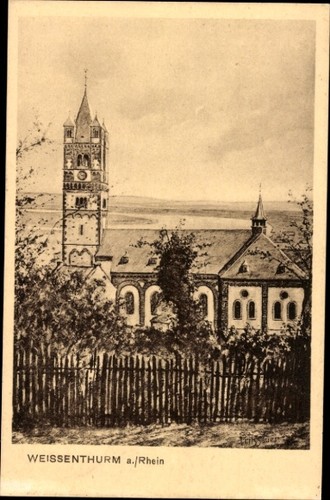 Weißenthurm rhein - ak, am