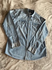 Replay Herren Jeanshemd, Gr