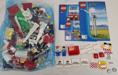 Lego city 7747 windturbinen - lego,