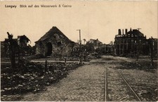 Old postcard Longwy view of