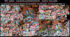 OLDTIMER-AUTOMOBILE -Auswahl Zeitschriften ab 70er Jahre,z.B. Markt,Oldtimer etc
