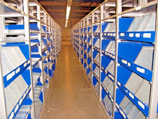 Regalsystem SSI Schäfer R 4000 Fachbodenregal Regal + Regalkästen 105x40x217 cm