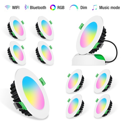 Led einbaustrahler rgb cct - led,