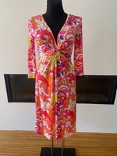 ꕥ STEGMANN Hamburg ꕥ Kleid 36  orange pink NP 159,-
