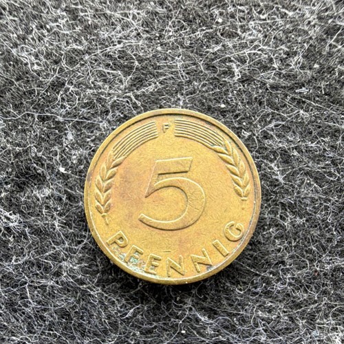 Brd pfennig 1950 messing - brd,