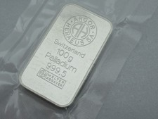 Palladiumbarren 100 Gramm