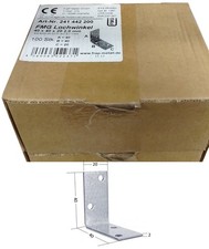 Lochplattenwinkel 40x40x20 x2