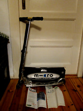 MICRO SKATE SCOOTER Das Original MS-130 Tretroller Aluminium OVP Anl. + Rechnung