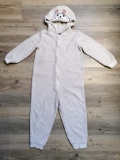 kuschliger Hausanzug Onesie Overall Schlafanzug Größe 98/104, Fleece
