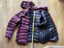 Uniqulo Daunenjacke ultralight XL weinrot 90% Daune damen Neu