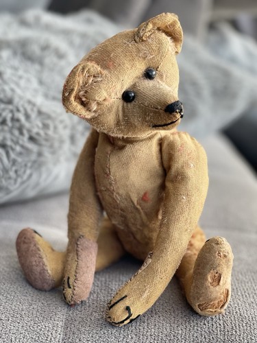 Alter teddybär mit - teddybär,,