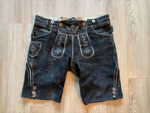 Wiesnkönig lederhose aus - wiesnkönig,