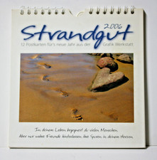 Strandgut Postkartenkalender 2006  -mit 11 Postkarten - GRAFIK WERKSTATT