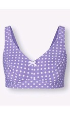 wäschepur Komfort-BH ohne Bügel  Unterwäsche lavendel Gr. 85 (Cup-A) NEU