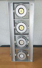 iguzzini Cestello mit 4 Leuchtelementen, Seilabhängung Decke, Trafo innenliegend