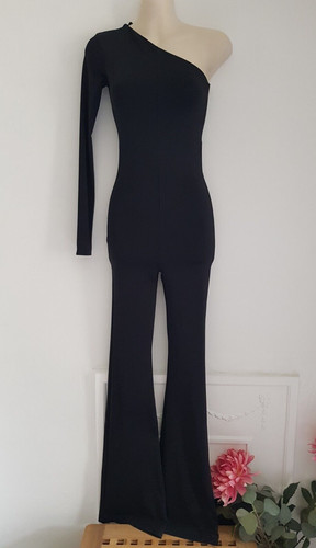 Zara jumpsuit schwarz uk - jumpsuit, schwarz,