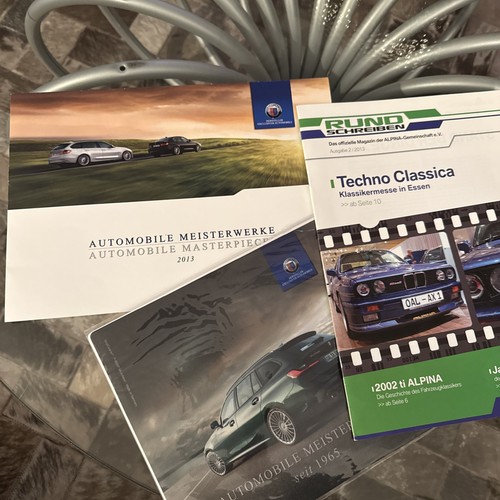 Bmw alpina prospekt - d3, katalog