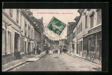 AK Beaumont-le-Roger, Rue St-Nicolas 1909 