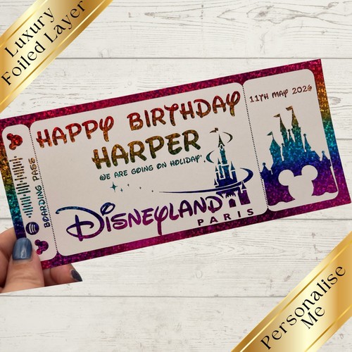 Disneyland paris gift ticket - gift,