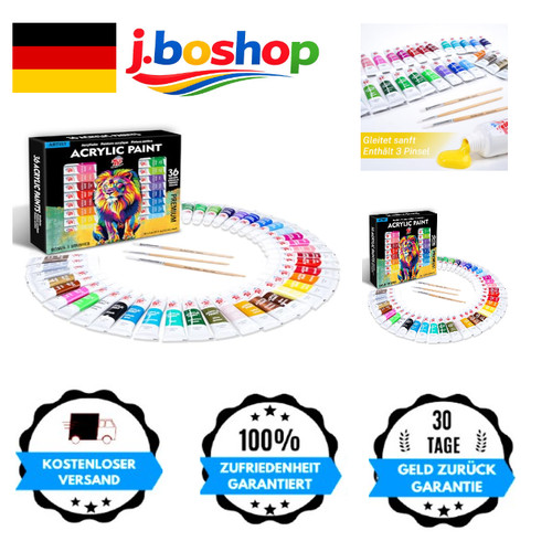 Acrylfarben set 12ml - acrylfarben,