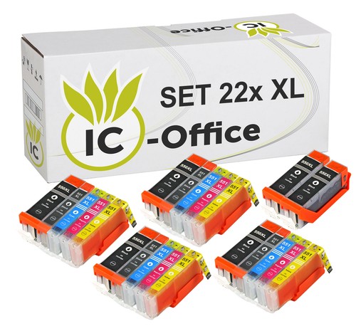 22x canon patronen 550 551 - 550, xxl