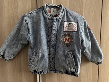 Vintage MICKEY MOUSE Disney University Blouson Collage Jacke American Wear 116