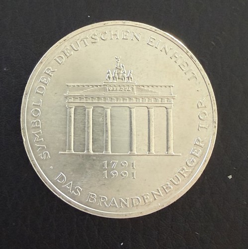 625er silbermünze 1991 - 10, dm
