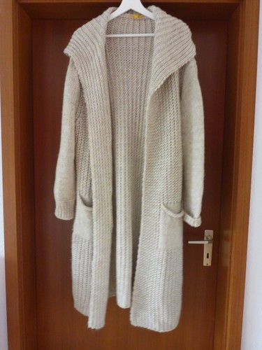 Strickmantel damen yellow - strickmantel, damen,